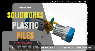 Saving SOLIDWORKS Plastics Files: A Step-by-Step Guide
