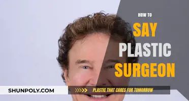Mastering Pronunciation: How to Say 'Plastic Surgeon' Correctly