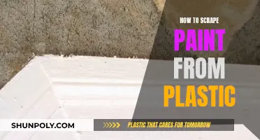 Scraping Paint from Plastic: Effective Techniques for Hassle-Free Removal