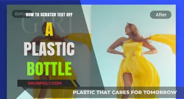 Easy DIY Method to Remove Text from Plastic Bottles for Upcycling