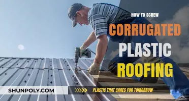 Corrugated Plastic Roofing: Screwing It Right