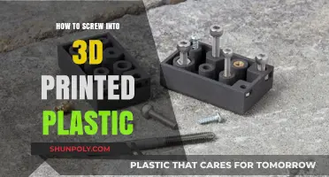 The Ultimate Guide to Screwing 3D-Printed Plastic
