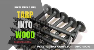 Securing Plastic Tarps to Wood: Effective Fastening Techniques