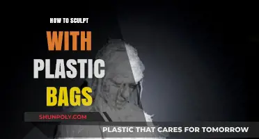 Creative Recycling: Sculpting Stunning Art from Plastic Bags
