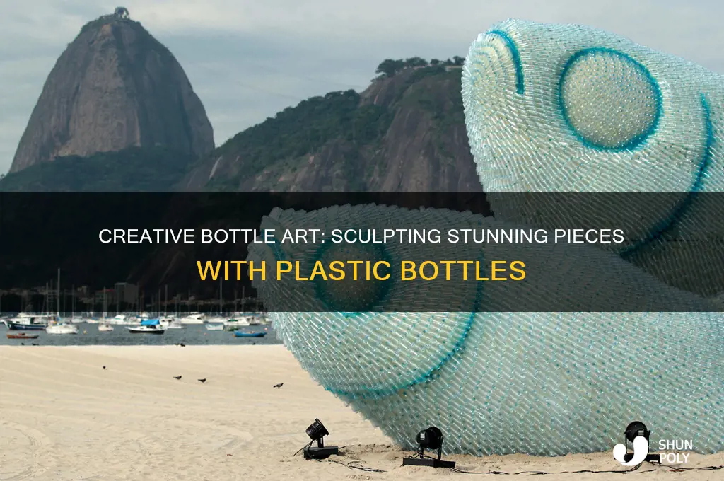 how to sculpt with plastic bottles
