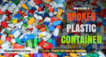 Mending Plastic Containers: Quick and Easy Fixes