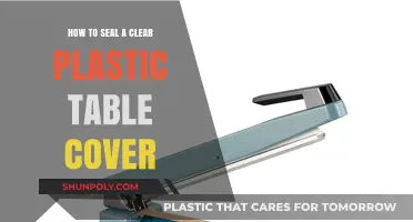 Easy Steps to Seal Your Clear Plastic Table Cover Perfectly