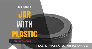 Sealing Jars: Plastic Wrap Technique