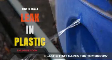 Sealing Leaks in Plastic: Quick and Easy Fixes