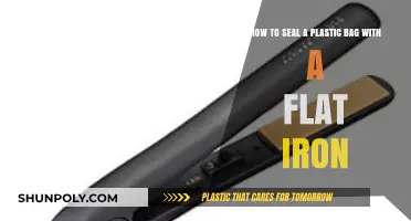 Seal Plastic Bags Effortlessly: Flat Iron Hack for Airtight Closure