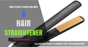 Seal Plastic Bags Effortlessly Using a Hair Straightener: Quick DIY Hack