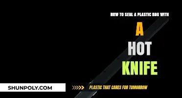 Sealing Plastic Bags Perfectly: Hot Knife Technique Made Easy