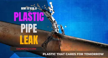 Sealing a Plastic Pipe Leak: Quick and Easy Steps