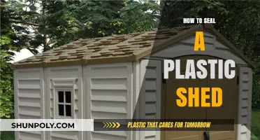 Securing Your Shed: Sealing Plastic Sheds