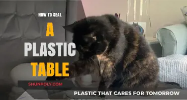 Protect Your Plastic Table: Seal It Right
