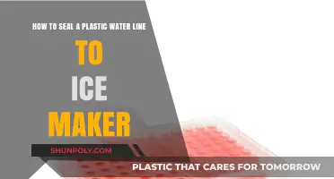 Sealing Plastic Water Lines to Ice Makers: A Step-by-Step Guide