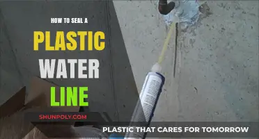 Sealing Plastic Water Lines: DIY Guide