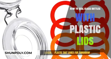 Sealing Glass Bottles: Easy Steps for Secure Plastic Lids
