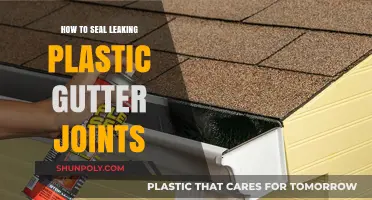 Fixing Leaky Gutter Joints: Sealant Solutions for Plastic Gutters