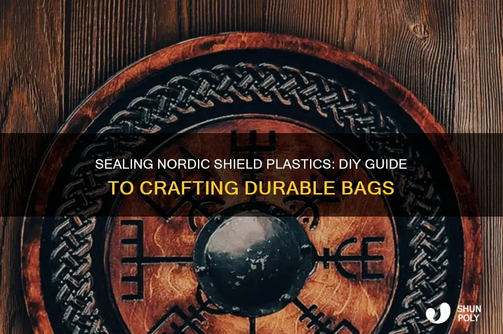 how to seal nordic shield plastics to make a bag