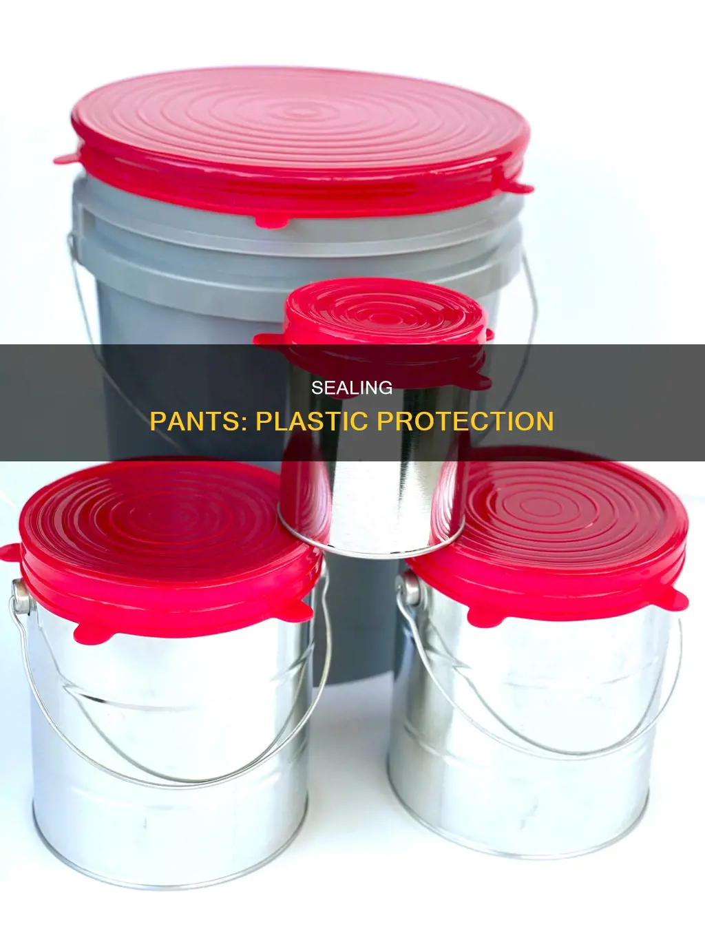 how to seal pant on plastic
