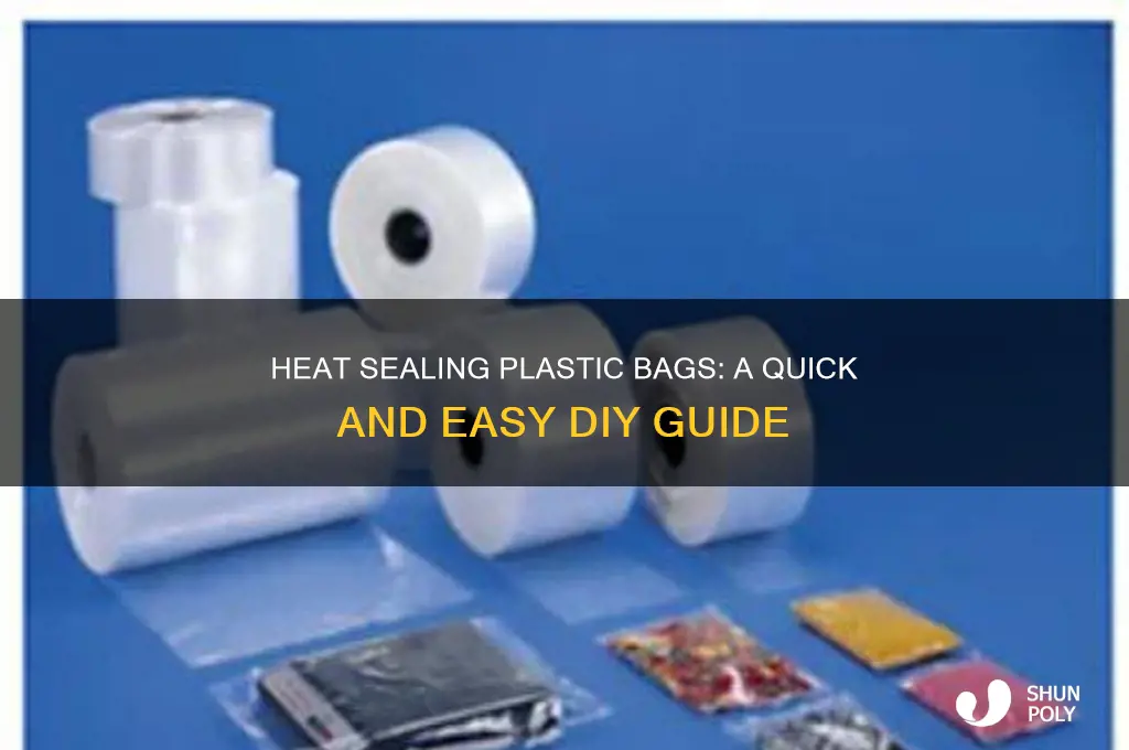 how to seal plastic bag with heat