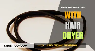 Quickly Seal Plastic Bags Using a Hair Dryer: Simple DIY Guide
