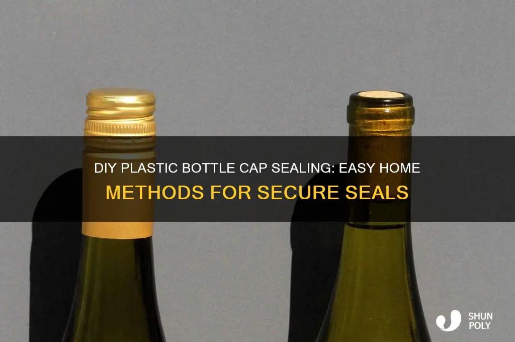 how to seal plastic bottle caps at home