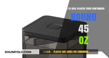 Best Ways to Seal Your 45-oz Plastic Containers