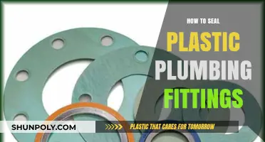 The Right Way to Seal Plastic Plumbing Fittings
