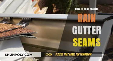 Sealing Plastic Rain Gutter Seams: A Step-by-Step Guide