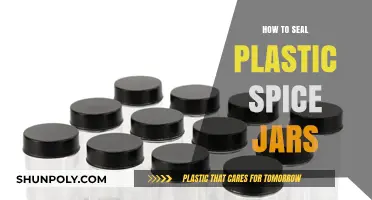 Sealing Plastic Spice Jars: A Step-by-Step Guide
