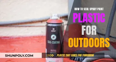 Sealing Spray Paint on Outdoor Plastics: A Guide to Protection