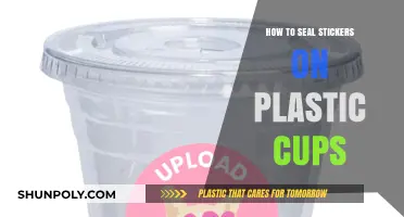 Sticker Sealing on Plastic Cups: A Guide
