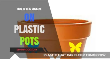 Securing Stickers on Plastic Pots: The Ultimate Guide