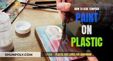 Sealing Tempera Paint on Plastic: A Guide to Success