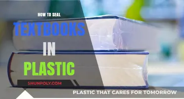 Sealing Textbooks: Plastic Wrap Technique