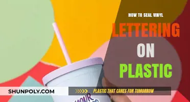 The Best Way to Seal Vinyl Lettering on Plastic