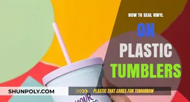 Sealing Vinyl on Plastic Tumblers: The Ultimate Guide