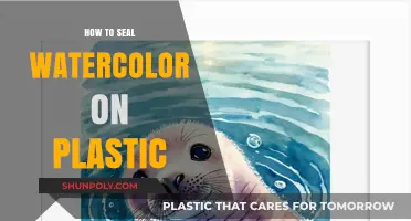 Sealing Watercolor Art on Plastic: A Beginner's Guide