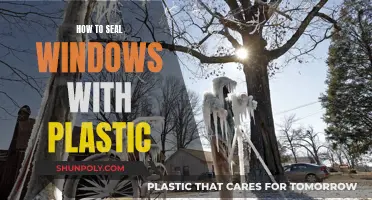 Sealing Windows: Plastic Protection for All Seasons