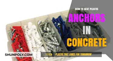 Anchoring Plastics: Concrete Seating Techniques