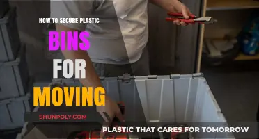 Secure Plastic Bins for Stress-Free Moving