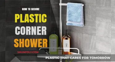 Securing Your Plastic Corner Shower: A Comprehensive Guide