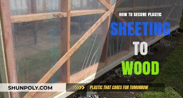Securing Plastic Sheeting: Wood Fastening Techniques
