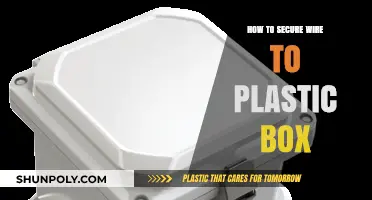 Securing Wires: Plastic Box Connection Techniques