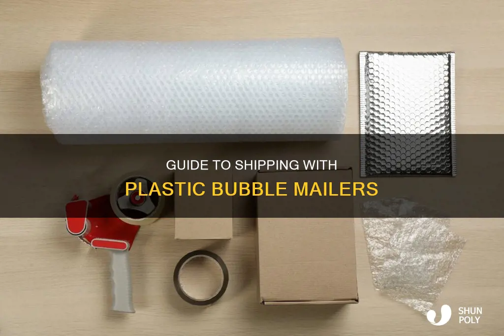 how to send a plastic bubble mailer