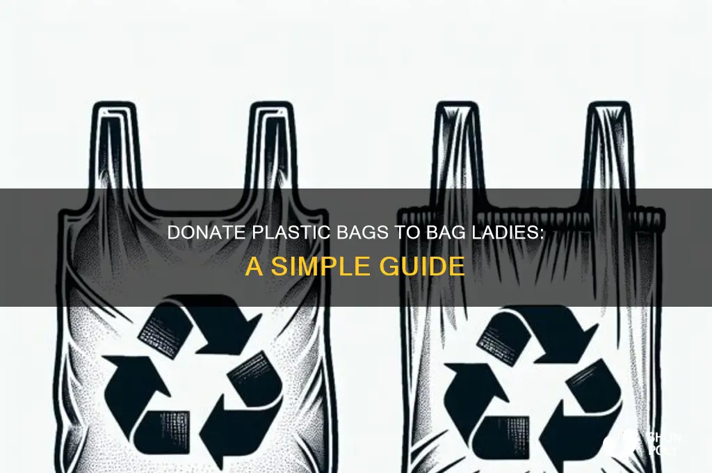 how to send plastic bags donations to the bag ladies