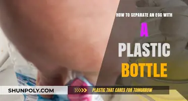 Easy Egg Separation Hack: Using a Plastic Bottle Trick