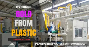 Gold Extraction: Separating Gold from Plastic